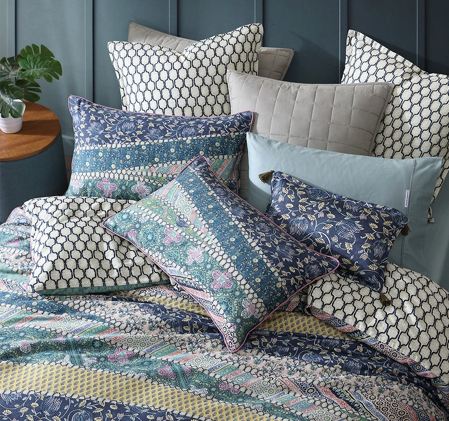 Rumi Quilt Cover Set Range Multi