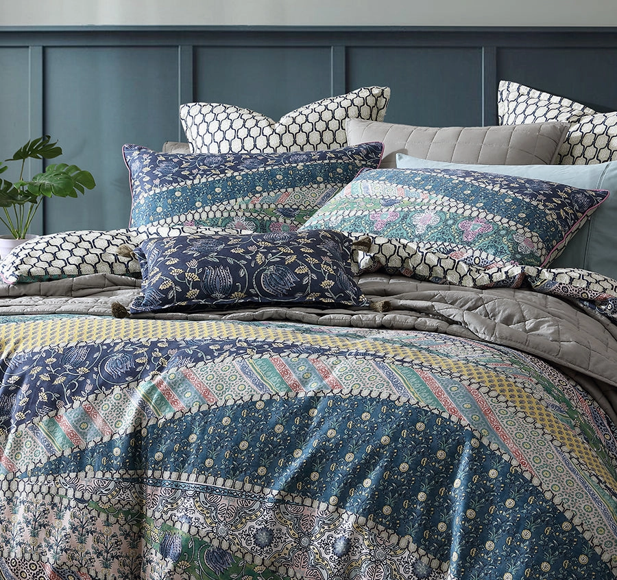 Rumi Quilt Cover Set Range Multi