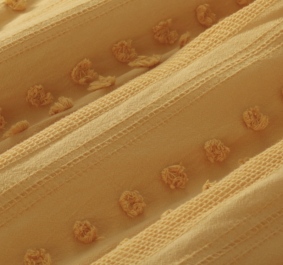 Sans Sovci Quilt Cover Set Range Ochre