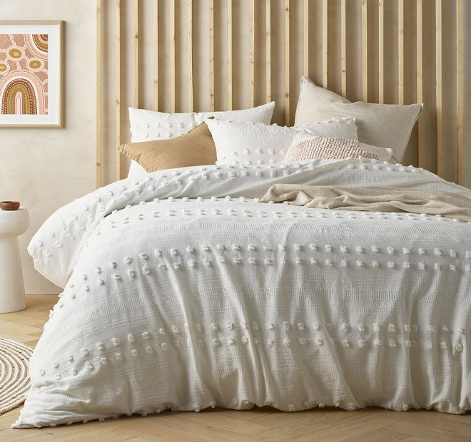 Sans Sovci Quilt Cover Set Range Snow
