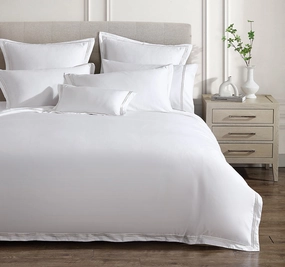 Santiago Quilt Cover Set Range Stone