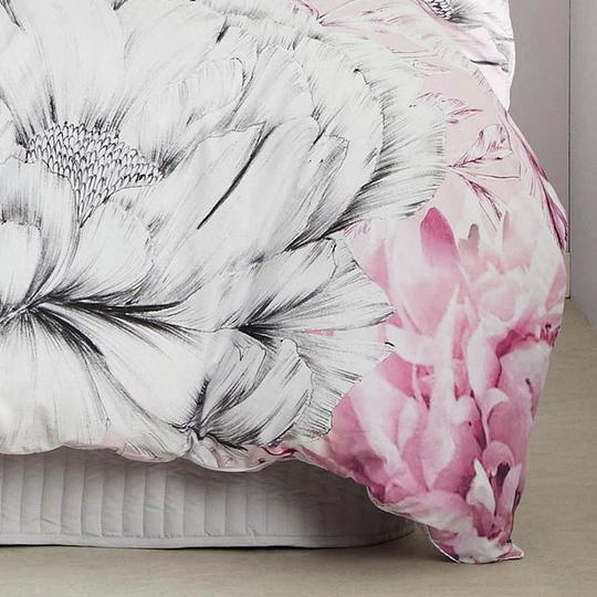 Sassie Pink Quilt Cover Set by Logan & Mason