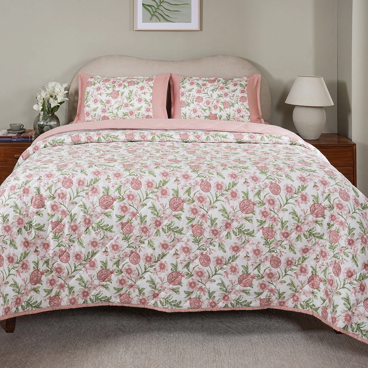 Sensory Bloom Blooming Petals extremely Cozy Pink Quilt