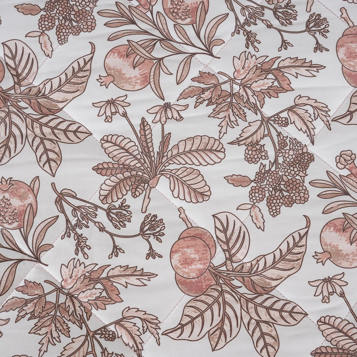 Sensory Bloom Fruity Foliage extremely Cozy Pink Quilt