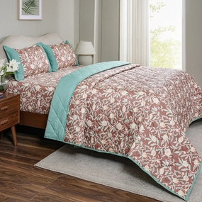 Sensory Bloom Granada extremely Cozy Red Quilt