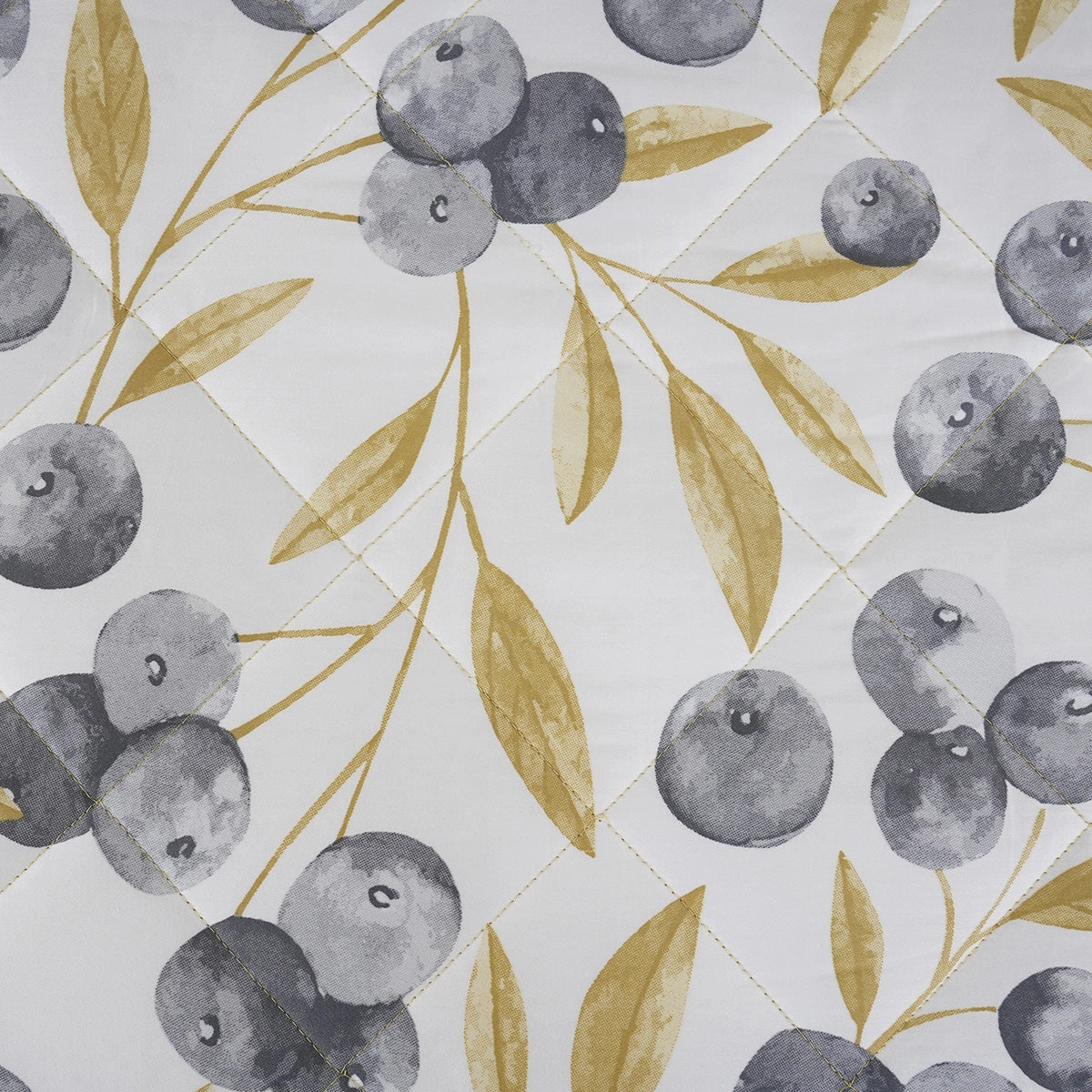 Sensory Bloom Myrtille extremely Cozy Mustard Quilt