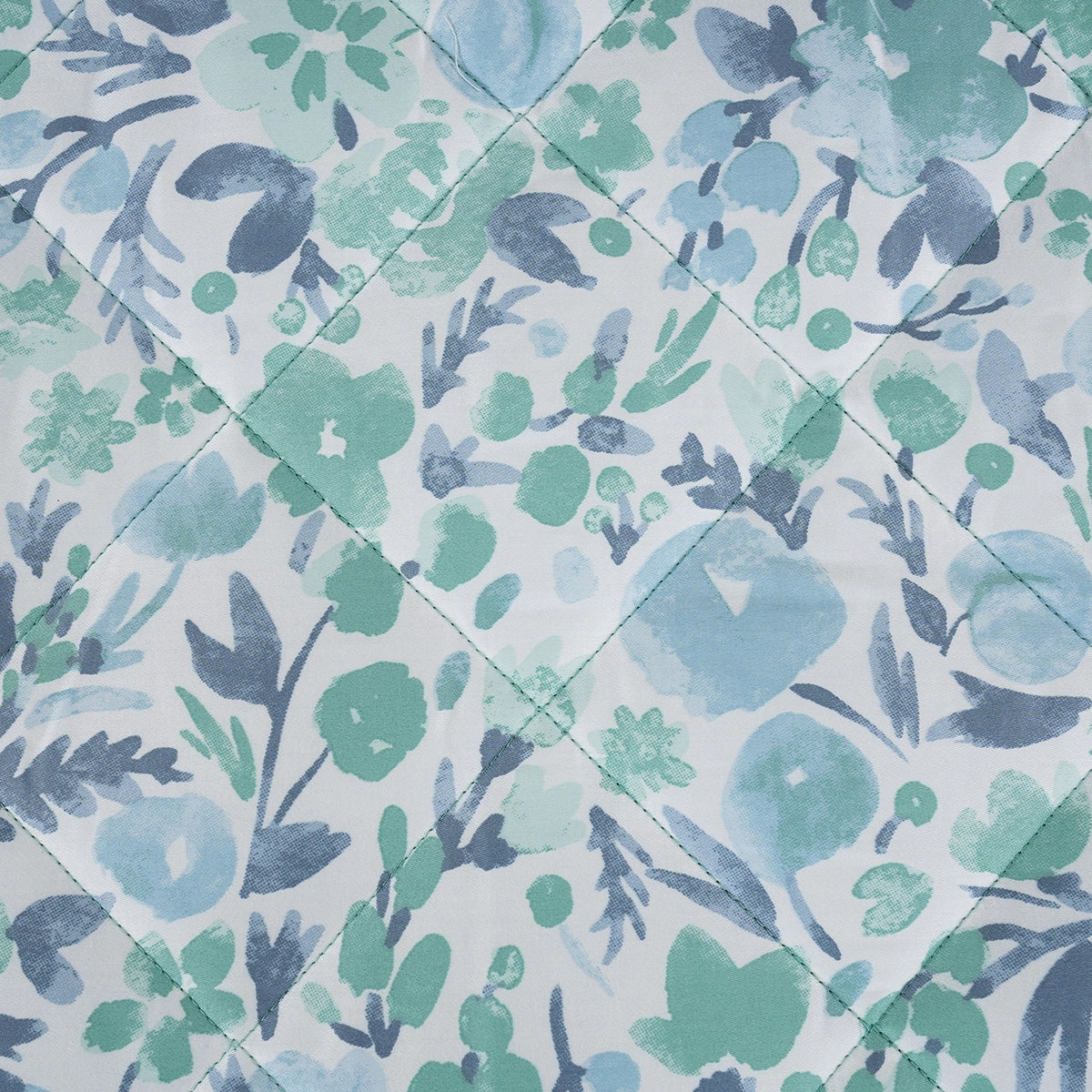 Sensory Bloom Zesty extremely Cozy Aqua Quilt