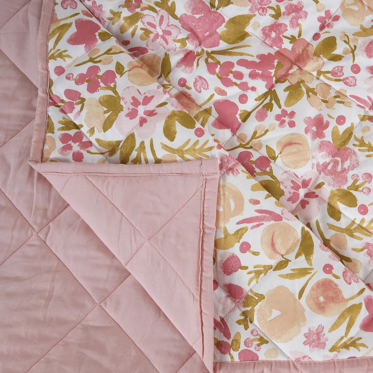Sensory Bloom Zesty extremely Cozy Pink Quilt