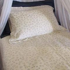 Simple Luxury Quilt Set in Natural Star Design