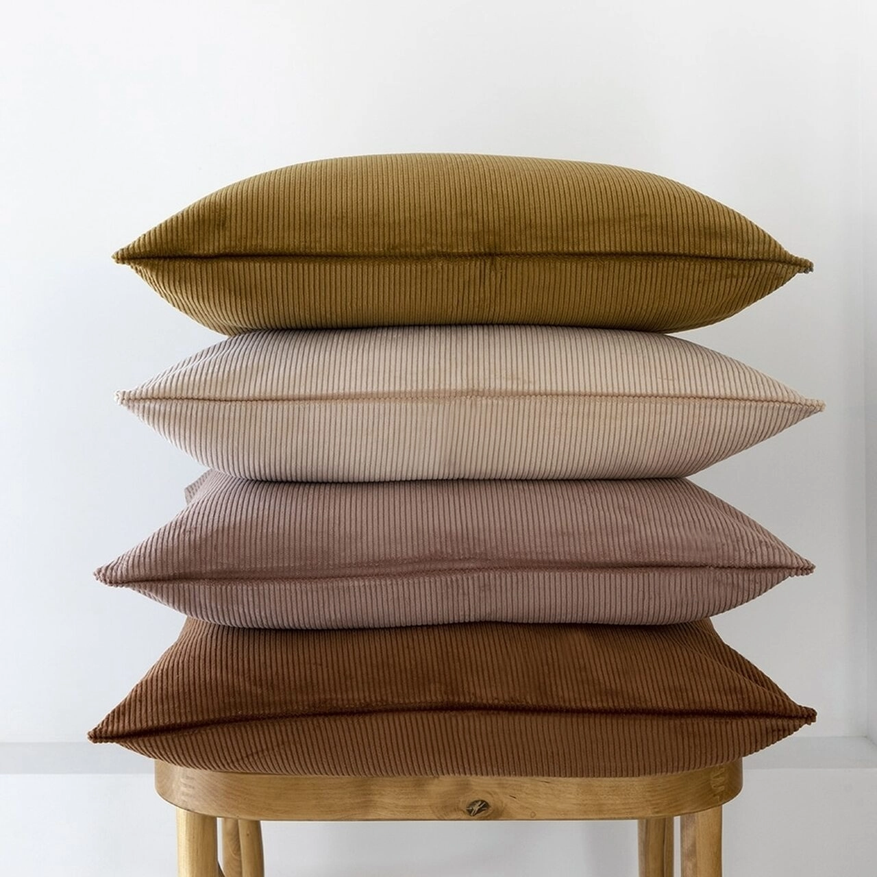 Sloane Square Cushion 50 x 50cm Butterscotch by Bambury