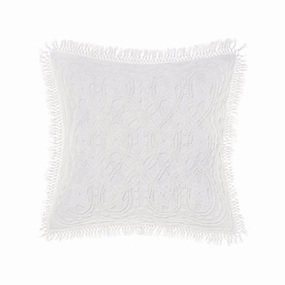 Somers White European Pillowcase by Linen House