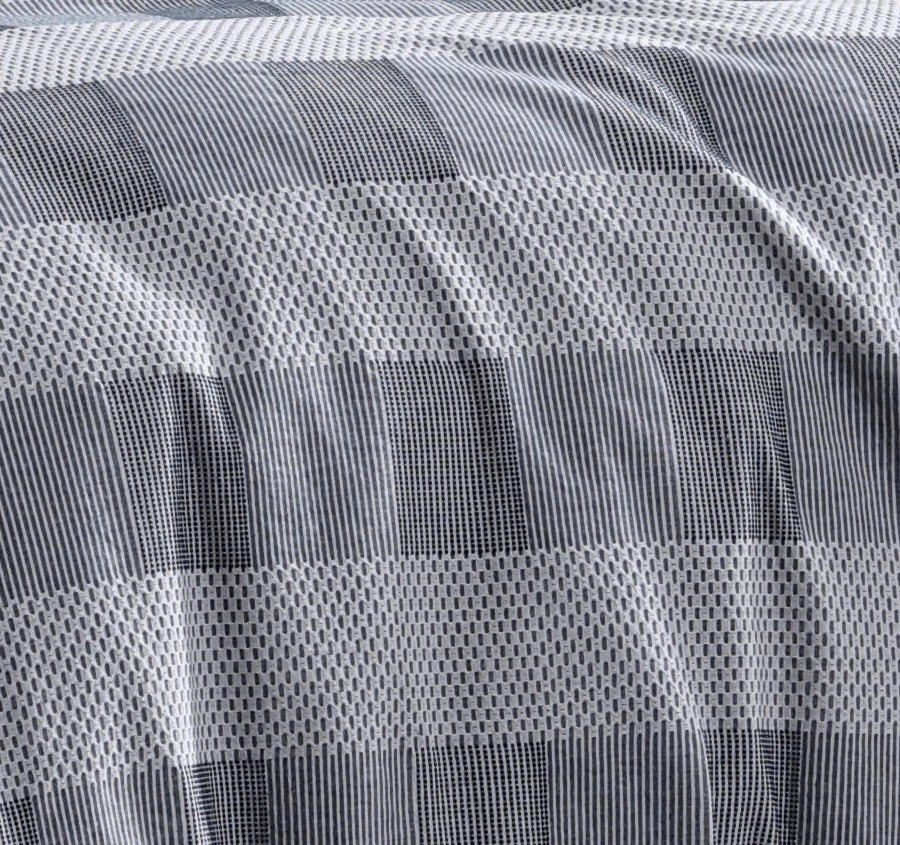 Subi Quilt Cover Set Range Navy