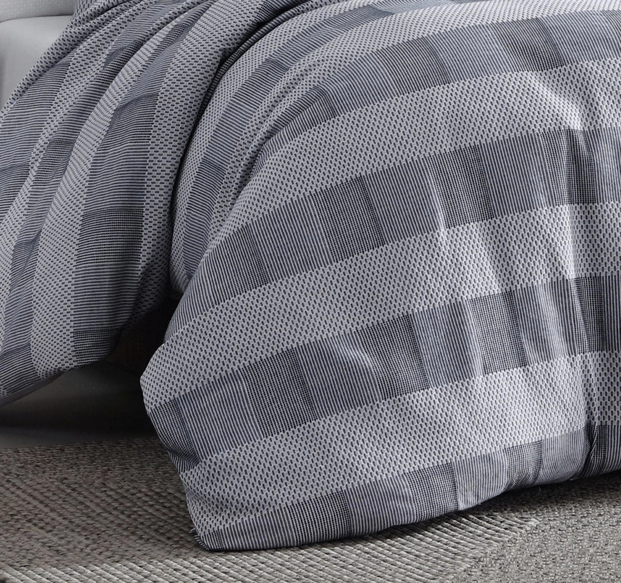Subi Quilt Cover Set Range Navy