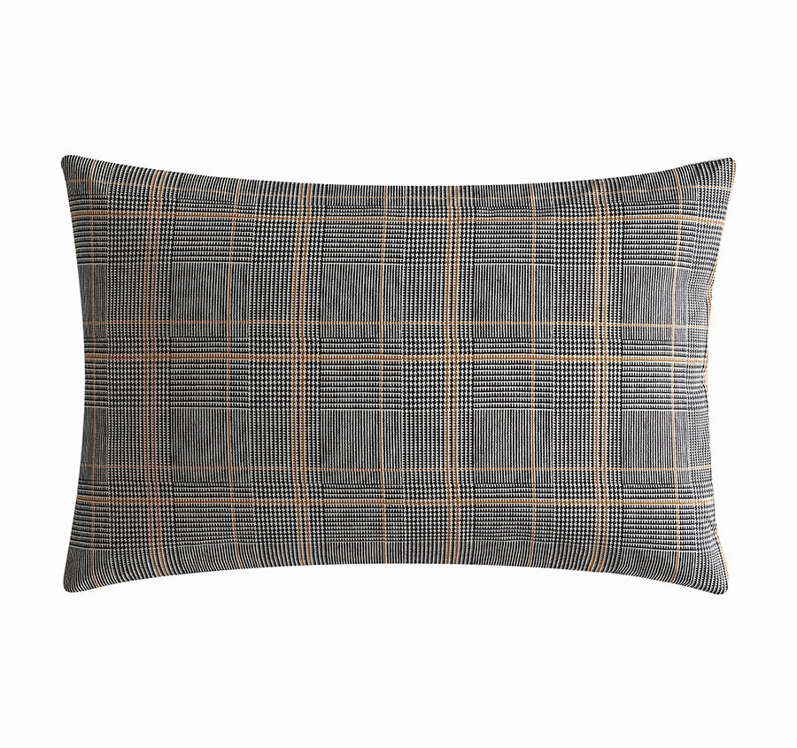 Sussex Quilt Cover Set Range Khaki and Black