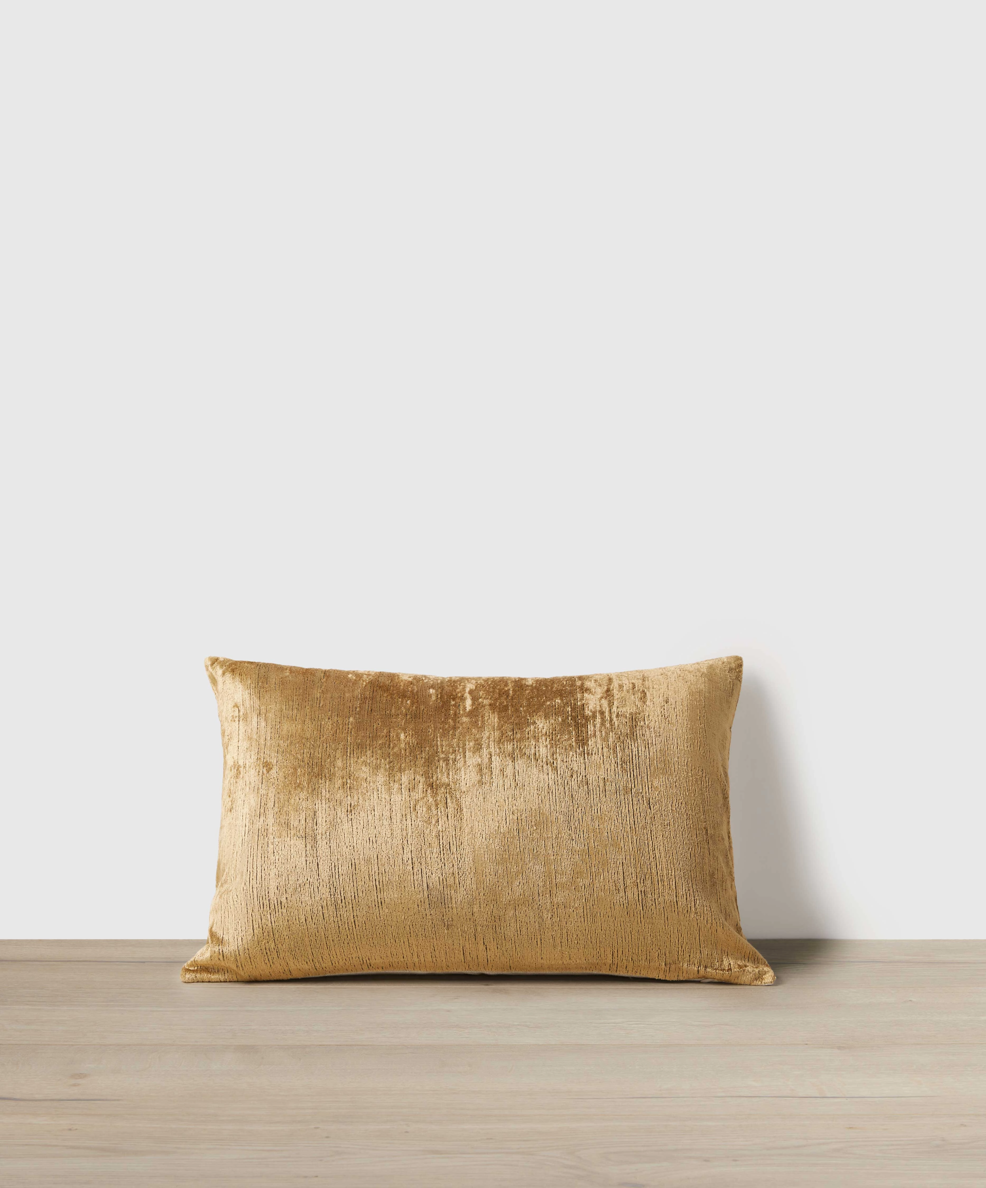Talik Velvet Rectangular Cushion Cover - Bronze
