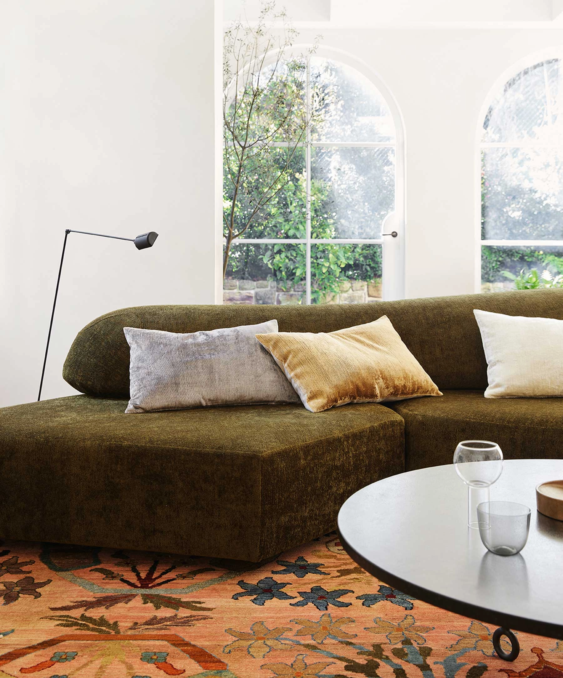 Talik Velvet Square Cushion Cover - Bronze