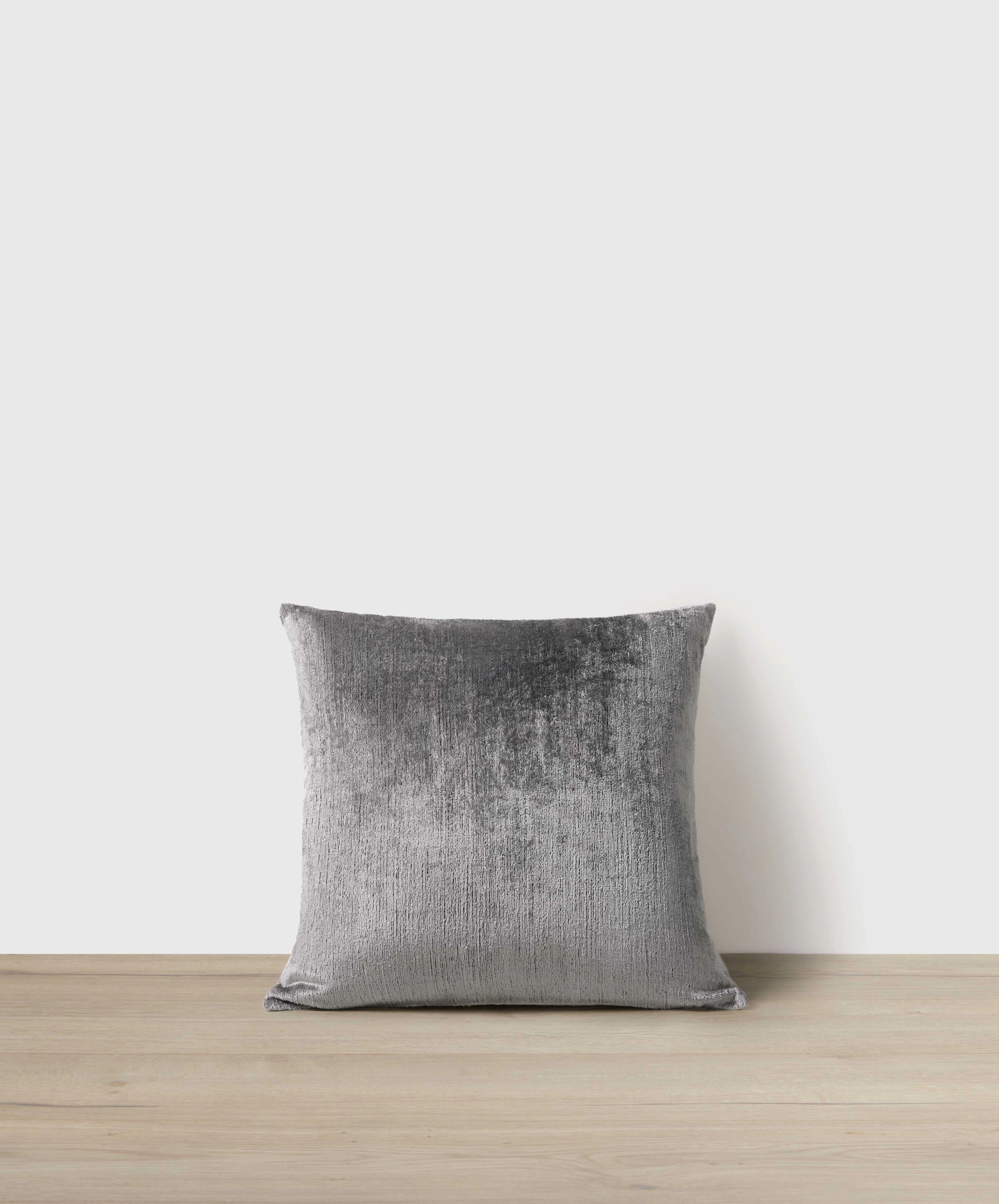 Talik Velvet Square Cushion Cover - Mist
