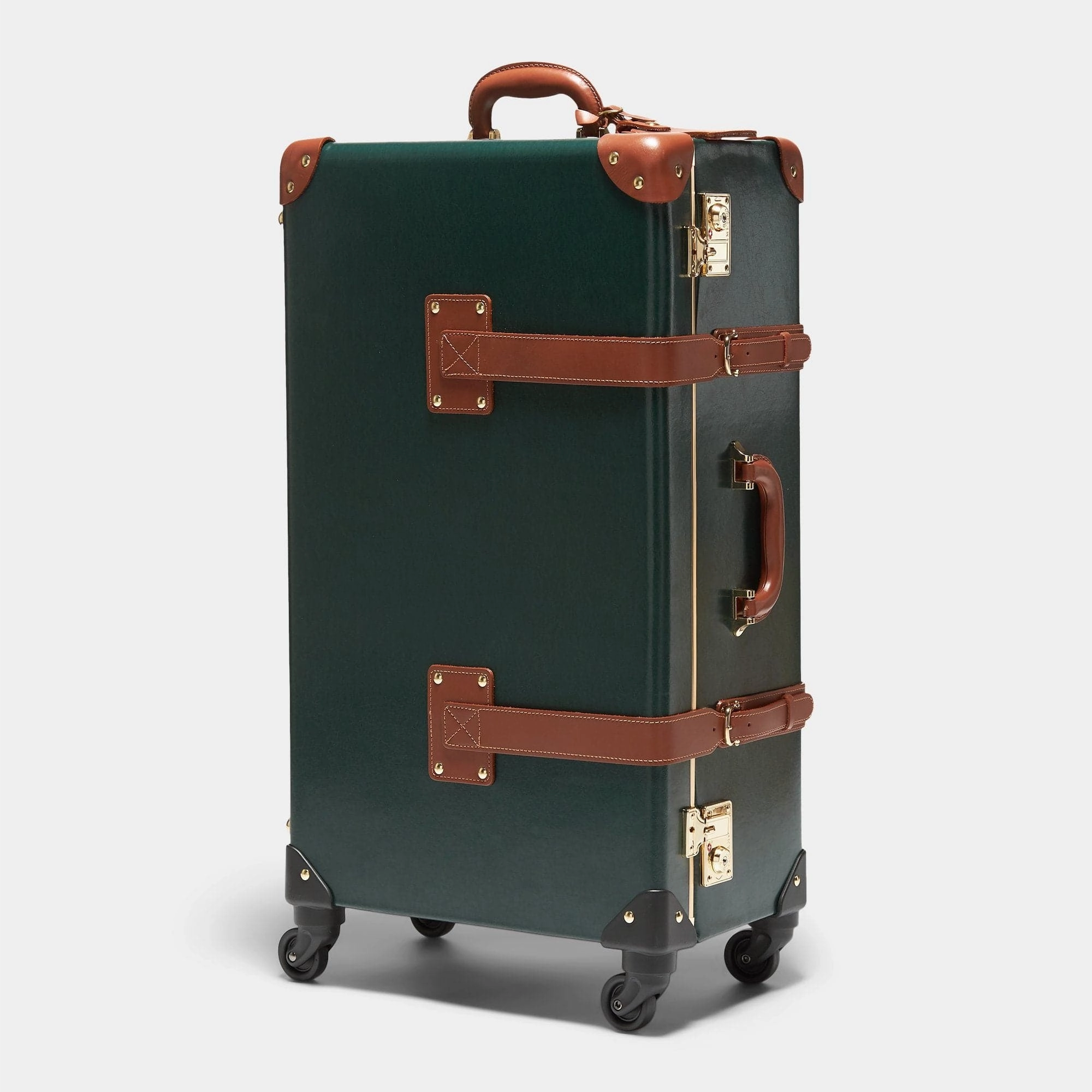 The Diplomat - Hunter Green Check In Spinner