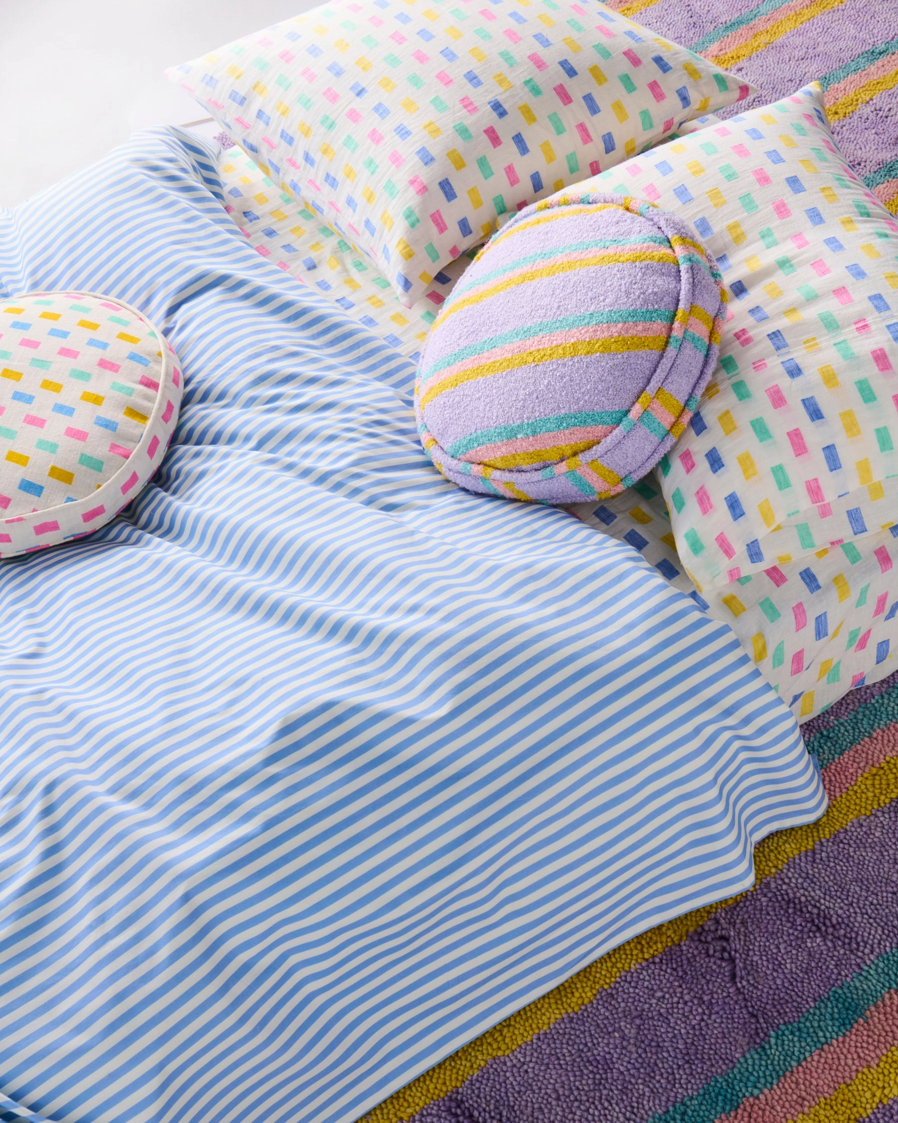 Tic Tak Linen Pillowcases