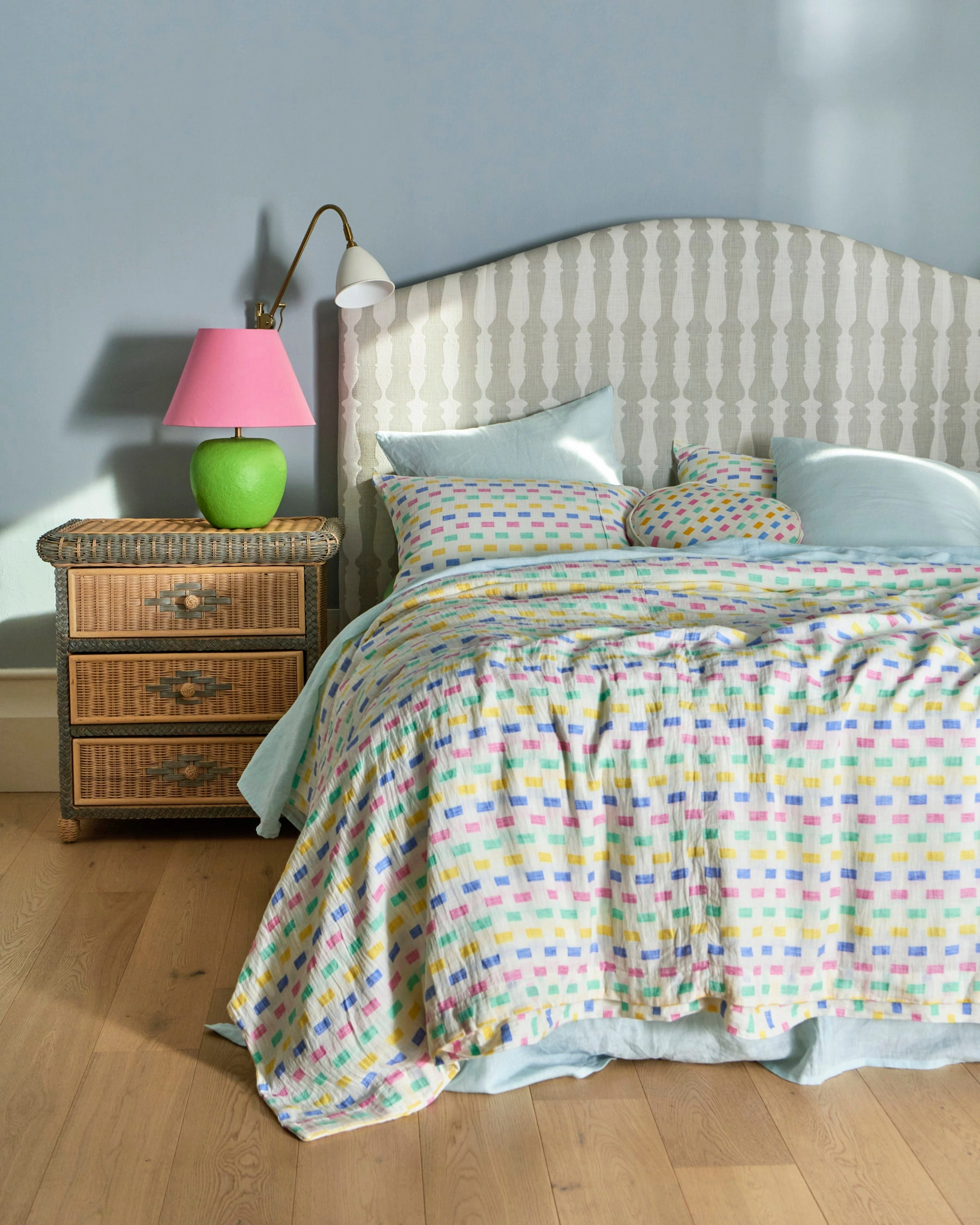 Tic Tak Linen Pillowcases