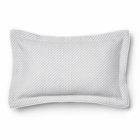 Tier Silver 30x60cm Filled Cushion by Private Collection