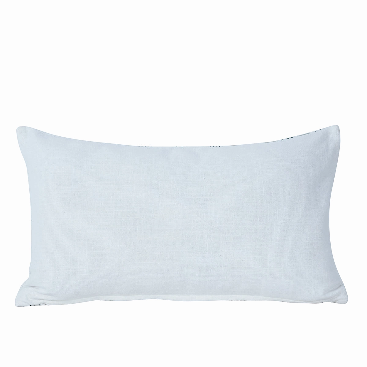 Tranquil Essence Adornment Lacery Embroidered 100% Cotton Green Cushion Cover