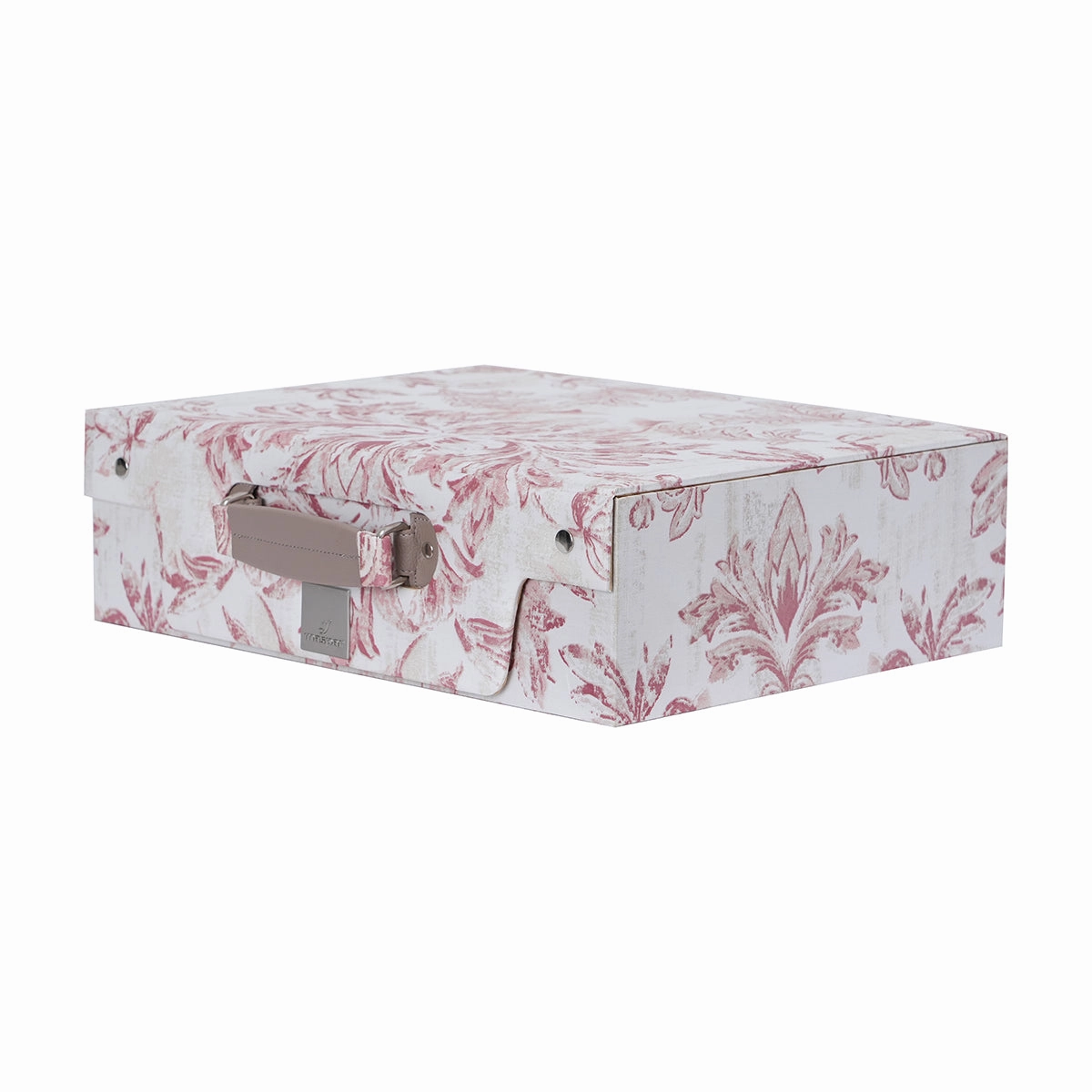 Tranquil Essence Napery Classic Printed 100% Cotton Peach 8 PC Duvet Cover Set