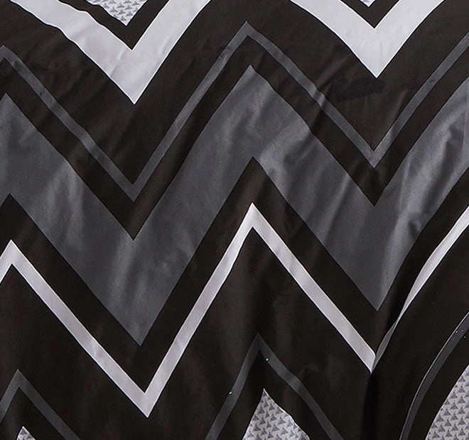 Tycen Quilt Cover Set Range Black