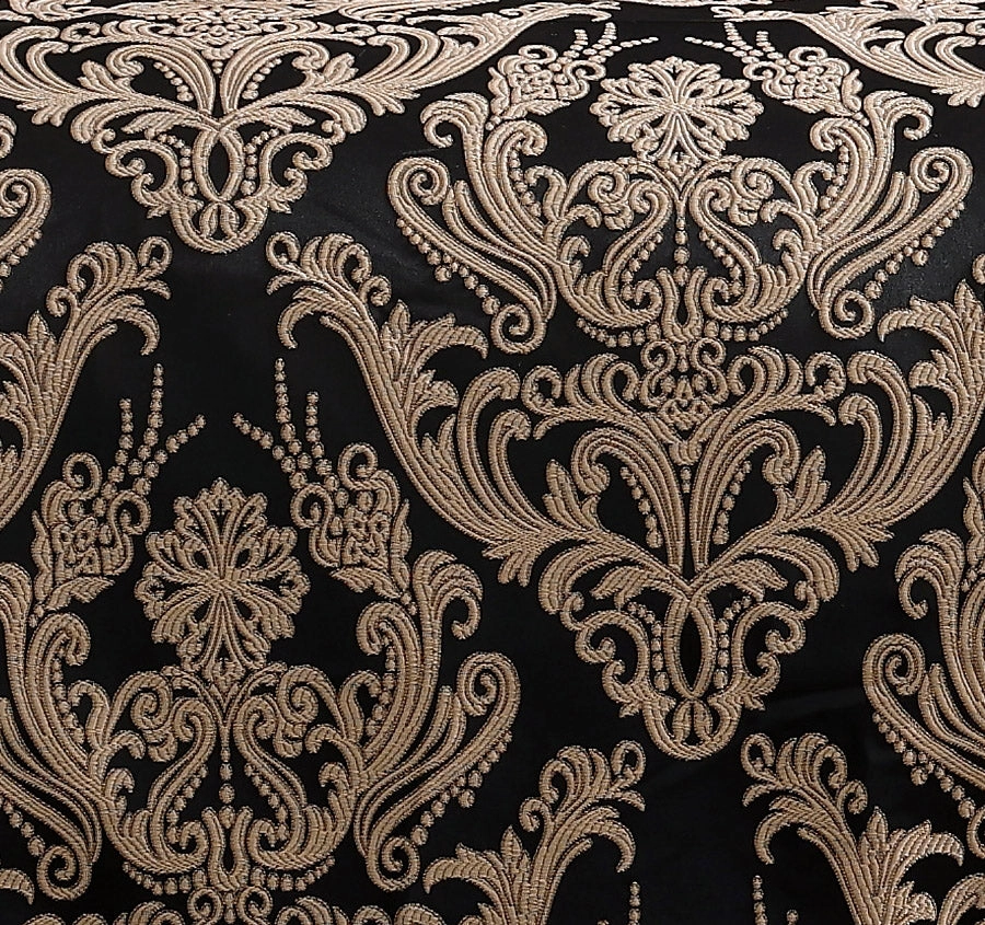 Vercelli Quilt Cover Set Range Noir