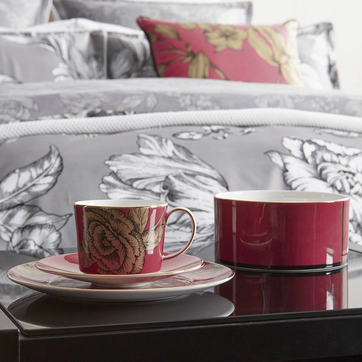 Vibrance Silver Quilt Cover Set By Wedgwood