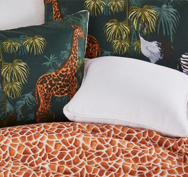 Vintage Safari Quilt Cover Set Range