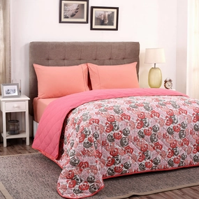 Vivian Light Weight Extreme Winter Quilt Red