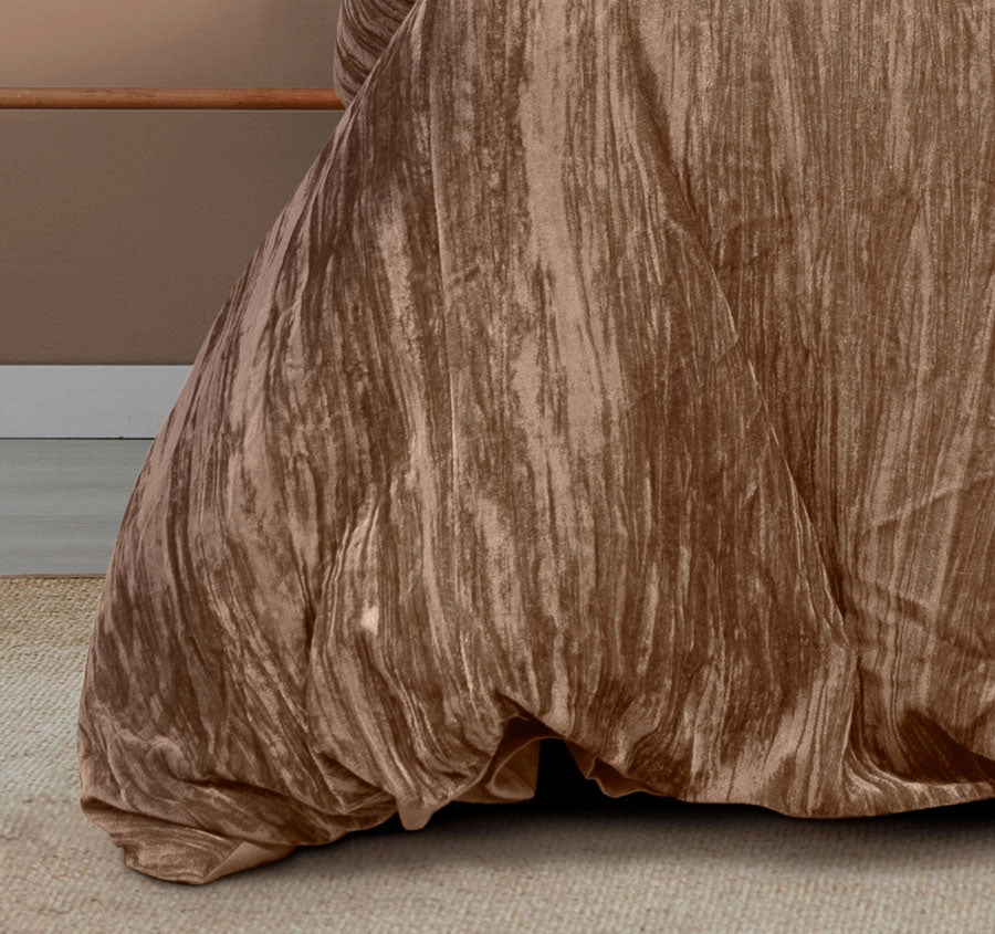 Vivienne Quilt Cover Set Range Champagne