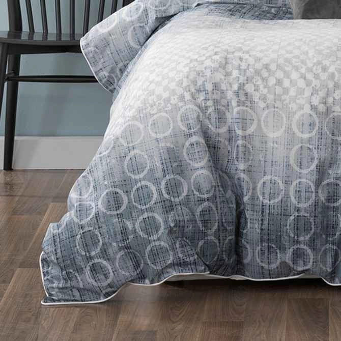 Winston Grey Quilt Cover Set by Bianca