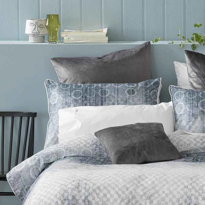 Winston Grey Quilt Cover Set by Bianca