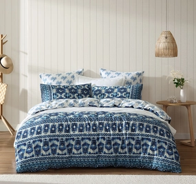 Woolamai Quilt Cover Set Range Blue